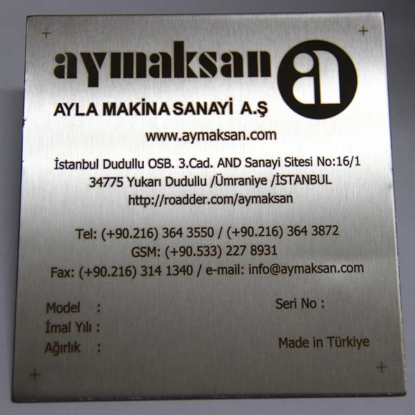 Ostim Metal Etiket Fiyatları